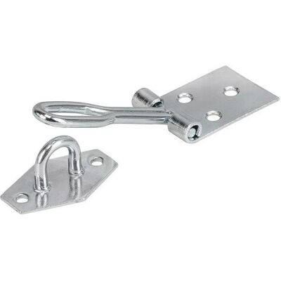 Vormann, Möbelausstattung, Drahtüberfalle Länge 80 mm Breite 22 mm Stahl blau verzinkt mit Ösenplatte (10 Stk.) Vormann, Möbelausstattung, Drahtüberfalle Länge 80 mm Breite 22 mm Stahl blau verzinkt mit Ösenplatte (10 Stk.)