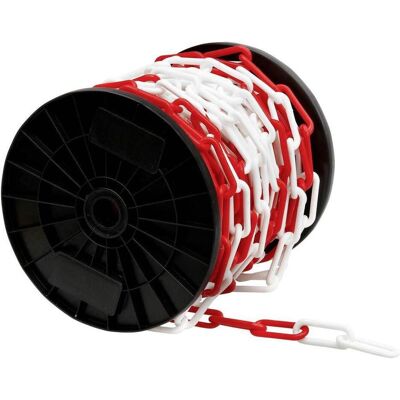 SWG, Kette, 68012895375 Absperrkette Rot-Weiss Kunststoff (25 m) SWG, Kette, 68012895375 Absperrkette Rot-Weiss Kunststoff (25 m)