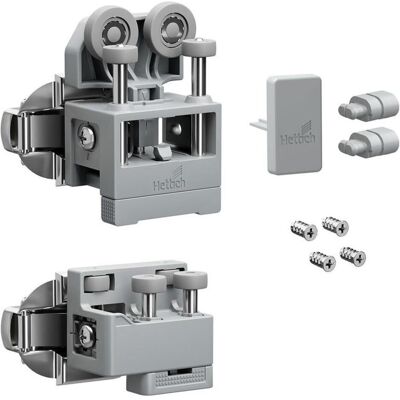 Hettich, Zubehör Türbeschlag, Beschlagset mittel WingLine L o. Schliessautomatik li gr Hettich, Zubehör Türbeschlag, Beschlagset mittel WingLine L o. Schliessautomatik li gr