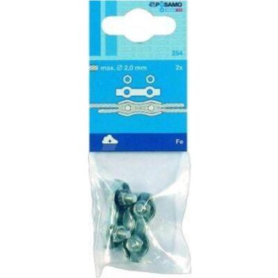 Magni, Kabelverbindung, SB-Duplexklemmen 3mm vz Inhalt 2 Stück Magni, Kabelverbindung, SB-Duplexklemmen 3mm vz Inhalt 2 Stück