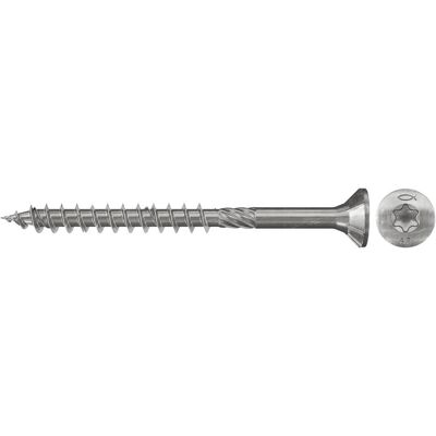 Fischer, Schrauben, PowerFast 5,0x120 SK TX TG A2 (100 Schrauben pro Stück, 5 x 120 mm) Fischer, Schrauben, PowerFast 5,0x120 SK TX TG A2 (100 Schrauben pro Stück, 5 x 120 mm)