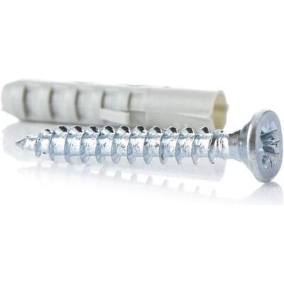 Haushalt, Dübel, FRAME PLUG WITH SCREW 5X25 HTC55 10PCS (10 Stk.) Haushalt, Dübel, FRAME PLUG WITH SCREW 5X25 HTC55 10PCS (10 Stk.)