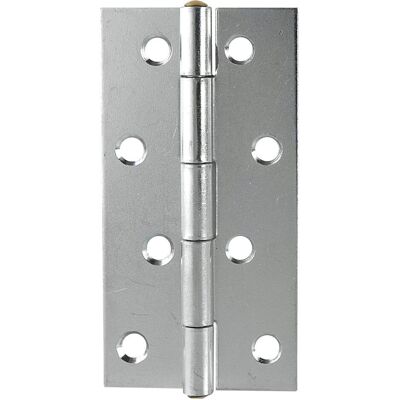 Pohl, Scharnier, Scharnier DIN 7954 A schmal 100 x 52 mm, Stahl verzinkt Pohl, Scharnier, Scharnier DIN 7954 A schmal 100 x 52 mm, Stahl verzinkt