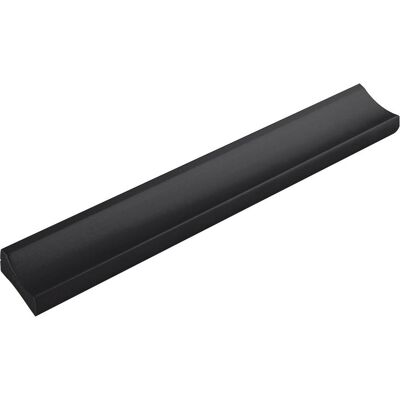 Alles im griff, Möbelgriff, Griff Alto LA 96 mm, Breite 122 mm, Aluminium schwarz matt eloxiert Alles im griff, Möbelgriff, Griff Alto LA 96 mm, Breite 122 mm, Aluminium schwarz matt eloxiert