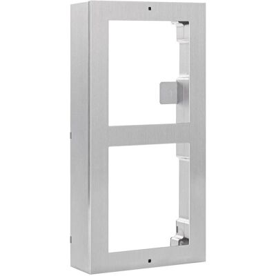 Abus, Zubehör Gebäudesicherheit, Rahmen für 2 Module für Aufputzmontage (Edelstahl) Abus, Zubehör Gebäudesicherheit, Rahmen für 2 Module für Aufputzmontage (Edelstahl)