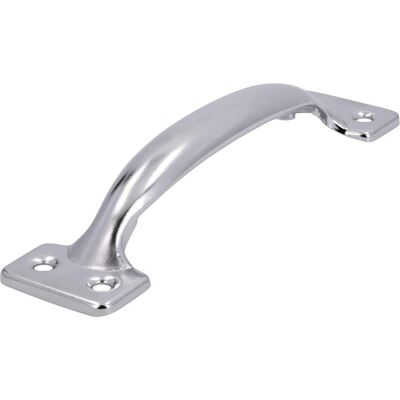 Siro, Möbelgriff, Griff L= 154 mm LA= 134x19 mm Chrom glänzend Siro, Möbelgriff, Griff L= 154 mm LA= 134x19 mm Chrom glänzend