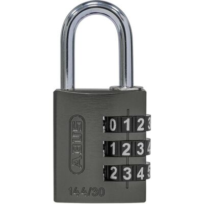 Abus, Vorhängeschloss, 144/30 titanium Lock-Tag Abus, Vorhängeschloss, 144/30 titanium Lock-Tag