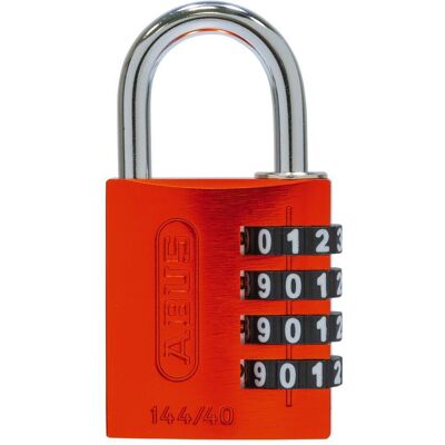 Abus, Vorhängeschloss, 144/40 orange Lock-Tag Abus, Vorhängeschloss, 144/40 orange Lock-Tag