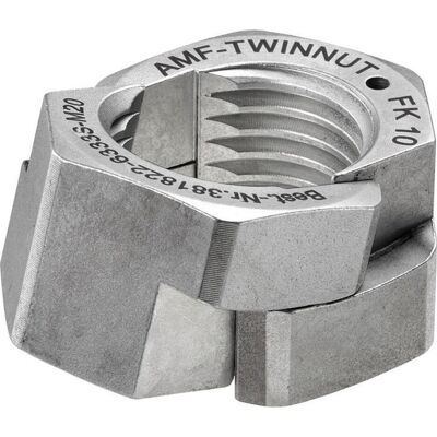 Amf, Muttern + Unterlegscheiben, Twinnut (M8) Amf, Muttern + Unterlegscheiben, Twinnut (M8)