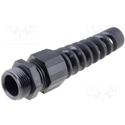 Helukabel, Kabelverbindung, Kabelverschraubung mit Knickschutz PG13,5 IP68 Polyamid 6 Helukabel, Kabelverbindung, Kabelverschraubung mit Knickschutz PG13,5 IP68 Polyamid 6