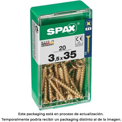Spax, Schrauben, 4081020350351 (20 Schrauben pro Stück) Spax, Schrauben, 4081020350351 (20 Schrauben pro Stück)