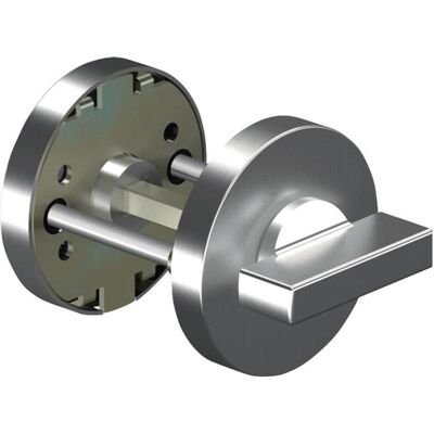 Ogro, Türgriff + Türgarnitur, Schlüsselrosette 7122 WC AL Aluminium F1 Schildstärke 9 mm WC rund (Türgriff) Ogro, Türgriff + Türgarnitur, Schlüsselrosette 7122 WC AL Aluminium F1 Schildstärke 9 mm WC rund (Türgriff)