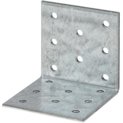 Vormann Zinkwinkel 60x60x40mm - Stahl, 12 Löcher Vormann Zinkwinkel 60x60x40mm - Stahl, 12 Löcher