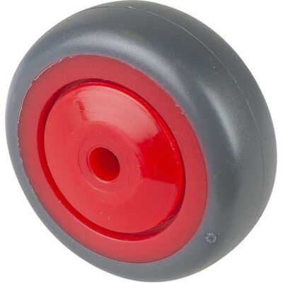 BS Rollen, Möbelrollen, Gummirad A85.F003 Rad Ø 50 grau,Achs Ø 6, 50kg BS Rollen, Möbelrollen, Gummirad A85.F003 Rad Ø 50 grau,Achs Ø 6, 50kg