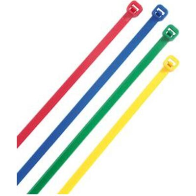 Magni, Kabelbinder, Kabelbinder farbig sort. 150x3,6mm,100St. (Kunststoffkabelbinder, 150 mm, 100 Stk.) Magni, Kabelbinder, Kabelbinder farbig sort. 150x3,6mm,100St. (Kunststoffkabelbinder, 150 mm, 100 Stk.)