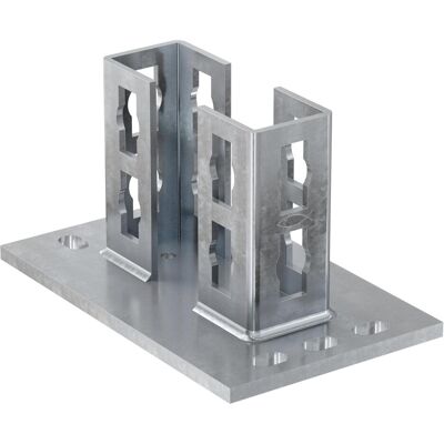 Fischer, Holzverbinder, Sattelflansch PSF 62D (5 Stk.) Fischer, Holzverbinder, Sattelflansch PSF 62D (5 Stk.)