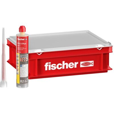 Fischer, Dübel, 563283 Injektionsmörtel FIS V plus 300 T 10 Patronen in Kiste (10 Stk.) Fischer, Dübel, 563283 Injektionsmörtel FIS V plus 300 T 10 Patronen in Kiste (10 Stk.)