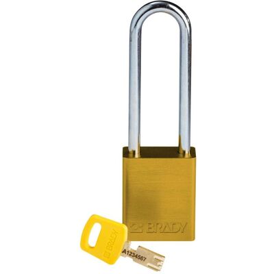 Brady, Vorhängeschloss, SafeKey Aluminum Lockout-Vorhängeschlösser Brady, Vorhängeschloss, SafeKey Aluminum Lockout-Vorhängeschlösser