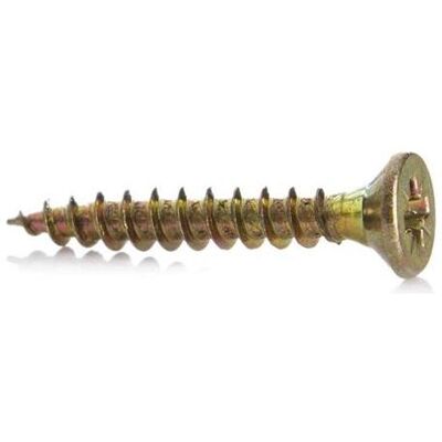 Haushalt, Dübel, CHIPBOARD SCREW 3.0X20 YLW ZP 50PCS G1 (50 Stk.) Haushalt, Dübel, CHIPBOARD SCREW 3.0X20 YLW ZP 50PCS G1 (50 Stk.)