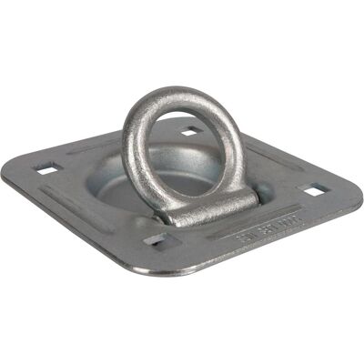 Kerbl, Spanngurt + Ladungssicherung, 37603 Zurrmulde, 1135 / 2270 kg, 114 x 124 mm, verzinkt Kerbl, Spanngurt + Ladungssicherung, 37603 Zurrmulde, 1135 / 2270 kg, 114 x 124 mm, verzinkt