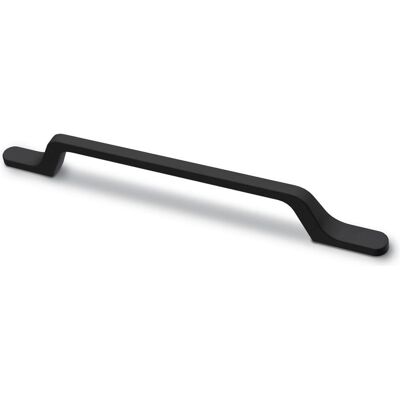 Hettich, Möbelgriff, Griff Orsaria Schwarz matt 160 mm Hettich, Möbelgriff, Griff Orsaria Schwarz matt 160 mm