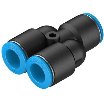 Festo, Zubehör Befestigungstechnik, Push in Y Connector, 12mm Festo, Zubehör Befestigungstechnik, Push in Y Connector, 12mm