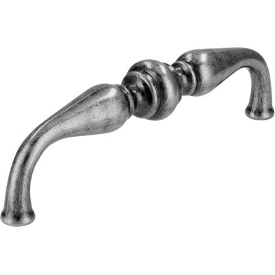 Siro, Möbelgriff, Griff Flores LA 96 mm, Breite 105mm, ZN zinnfärbig Siro, Möbelgriff, Griff Flores LA 96 mm, Breite 105mm, ZN zinnfärbig