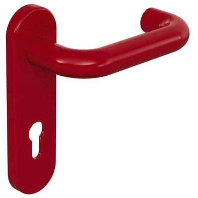 Hewi, Türgriff + Türgarnitur, Feuerschutzgarnitur 111R12.210 Kunststoff 33 D/D für Türstärke 38-48 mm PZ abgerundet DIN links /... (Türgriff) Hewi, Türgriff + Türgarnitur, Feuerschutzgarnitur 111R12.210 Kunststoff 33 D/D für Türstärke 38-48 mm PZ abgerundet DIN links /... (Türgriff)