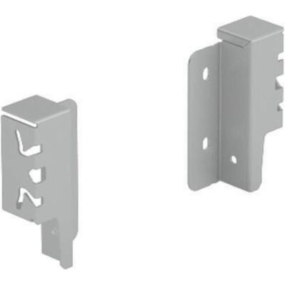 Hettich ArciTech Rückwandverbinder - 218 mm - Silber - Links & Rechts Hettich ArciTech Rückwandverbinder - 218 mm - Silber - Links & Rechts