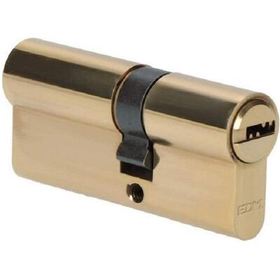 EDM, Türschloss + Schliesszylinder, Zylinder 85188 Gold Messing 150 ml (Profilzylinder) EDM, Türschloss + Schliesszylinder, Zylinder 85188 Gold Messing 150 ml (Profilzylinder)