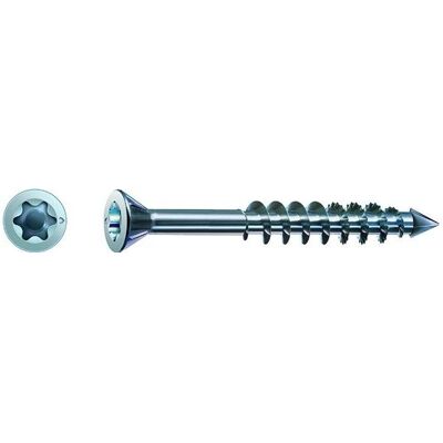 Spax, Schrauben, Senkkopf T-Star Plus T20 Teilgewinde Cut Wirox (500 Schrauben pro Stück, 4 x 45 mm) Spax, Schrauben, Senkkopf T-Star Plus T20 Teilgewinde Cut Wirox (500 Schrauben pro Stück, 4 x 45 mm)
