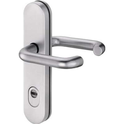 EDI, Türgriff + Türgarnitur, Schutzgarnitur Logo 8755/7203 Aluminium F1 72 mm 35-45 mm (Türgriff) EDI, Türgriff + Türgarnitur, Schutzgarnitur Logo 8755/7203 Aluminium F1 72 mm 35-45 mm (Türgriff)