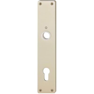 Hoppe, Türgriff + Türgarnitur, Langschildpaar 202H F2 / neusilberfarbig F2 PZ 92 mm (Türschildgarnitur) Hoppe, Türgriff + Türgarnitur, Langschildpaar 202H F2 / neusilberfarbig F2 PZ 92 mm (Türschildgarnitur)