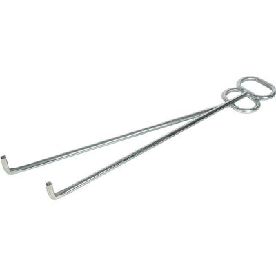 Härke, Zubehör Türbeschlag, Kanaldeckelheber Länge 800 mm mit L-Haken verzinkt Härke, Zubehör Türbeschlag, Kanaldeckelheber Länge 800 mm mit L-Haken verzinkt