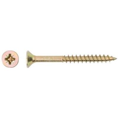 Dübel, CHIPBOARD SCREW 6.0X60/36 YLW ZP10PCS G2 (10 Stk.) Dübel, CHIPBOARD SCREW 6.0X60/36 YLW ZP10PCS G2 (10 Stk.)