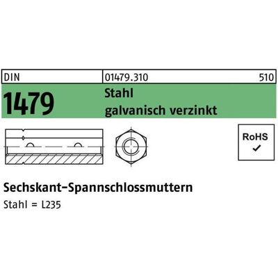 Bosch M12 Sechskantstahl Spannschloss Bosch M12 Sechskantstahl Spannschloss