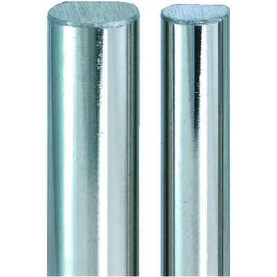 JUNIE Stange 1500mm Stahl vernickelt - Schlossstange JUNIE Stange 1500mm Stahl vernickelt - Schlossstange
