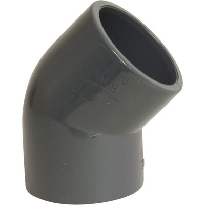 Mega, Möbelausstattung, Winkel Mass 50 mm 16 bar 45 ° (1 Stk.) Mega, Möbelausstattung, Winkel Mass 50 mm 16 bar 45 ° (1 Stk.)