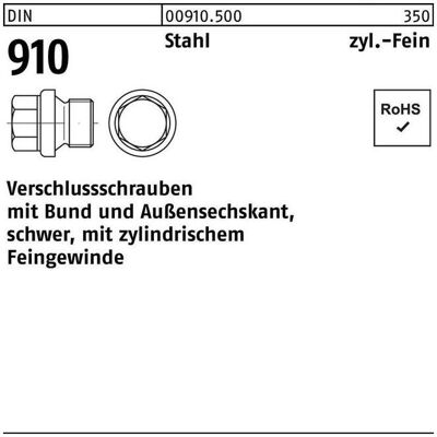Sonstige M33x2 Schwerlast Sechskant Verschlussschraube - Verschlussschraube Sonstige M33x2 Schwerlast Sechskant Verschlussschraube - Verschlussschraube