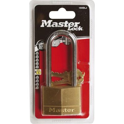 Master Lock, Vorhängeschloss, Vorhangschloss 150 EURDLJ Messing, Breite 50 mm, verschsp. SB Master Lock, Vorhängeschloss, Vorhangschloss 150 EURDLJ Messing, Breite 50 mm, verschsp. SB