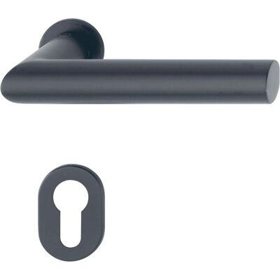 Hoppe - Amsterdam - Rosette Oval PZ - Türgriff Hoppe - Amsterdam - Rosette Oval PZ - Türgriff