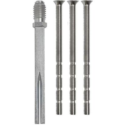 Schlegel, Zubehör Türbeschlag, Rollenschraubwechselstift Vierkant 8 Stahl verzinkt/vernickelt M12 und M6 Schlegel, Zubehör Türbeschlag, Rollenschraubwechselstift Vierkant 8 Stahl verzinkt/vernickelt M12 und M6