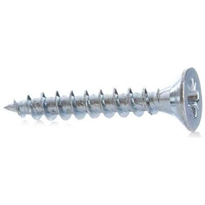 Haushalt, Dübel, CHIPBOARD SCREW 4.0X25 WHT ZP 50PCS G1 (50 Stk.) Haushalt, Dübel, CHIPBOARD SCREW 4.0X25 WHT ZP 50PCS G1 (50 Stk.)