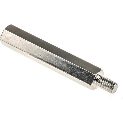 RS PRO, Zubehör Befestigungstechnik, Steel Hex. Threaded Spacer M6x55mm RS PRO, Zubehör Befestigungstechnik, Steel Hex. Threaded Spacer M6x55mm
