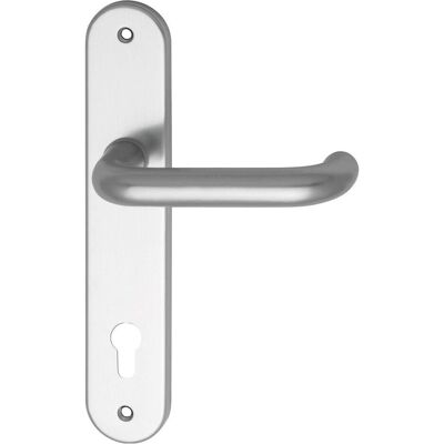 Grundmann - WG 1700L - Silber eloxiert - Door hardware Grundmann - WG 1700L - Silber eloxiert - Door hardware
