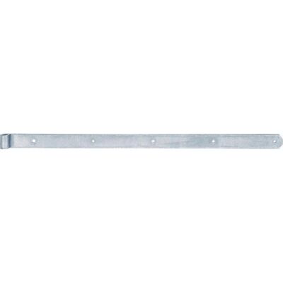 GAH, Türband, Ladenband Länge 800 x 13 x 40 mm Stärke 5 mm Stahl galv. verz. dickschichtpassiviert Ø 13 mm abge... GAH, Türband, Ladenband Länge 800 x 13 x 40 mm Stärke 5 mm Stahl galv. verz. dickschichtpassiviert Ø 13 mm abge...