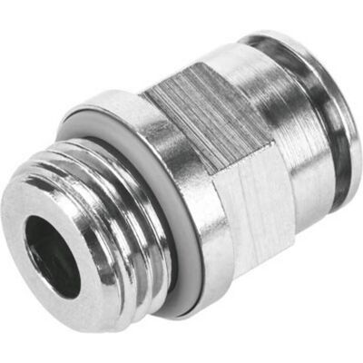 Festo, Zubehör Befestigungstechnik, Push-in Fitting G1/4 12mm Festo, Zubehör Befestigungstechnik, Push-in Fitting G1/4 12mm