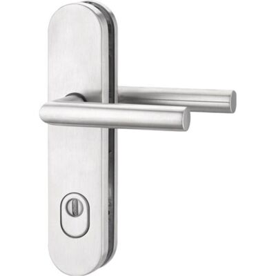 EDI, Türgriff + Türgarnitur, Schutzgarnitur Logo 8745/7203 Aluminium F1 72 mm 35-45 mm (Türgriff) EDI, Türgriff + Türgarnitur, Schutzgarnitur Logo 8745/7203 Aluminium F1 72 mm 35-45 mm (Türgriff)