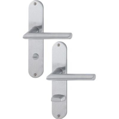 Hoppe E1140Z/302 Edelstahl Türgriff-Set - Satin-Finish - Innen Hoppe E1140Z/302 Edelstahl Türgriff-Set - Satin-Finish - Innen