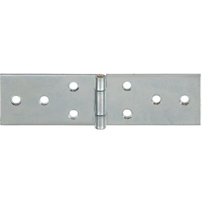 Vormann, Scharnier, Gerolltes, breites Tischband Höhe 37 mm B.offen160 mm Stärke 1,7 mm Stahl blau verzinkt Vormann, Scharnier, Gerolltes, breites Tischband Höhe 37 mm B.offen160 mm Stärke 1,7 mm Stahl blau verzinkt